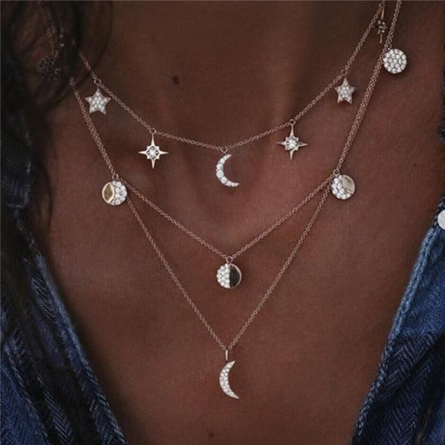 Shining Crystal Necklaces For Women