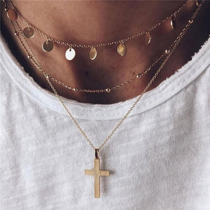 Cross Crystal Necklaces For Women